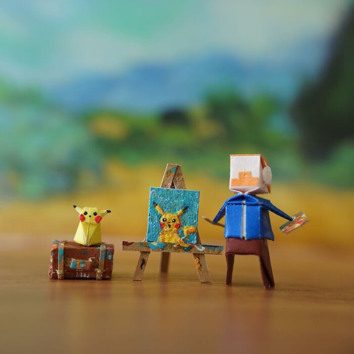 Artist Creates Miniature Paper Figures Filled With Immense Detail (51 Pics)
