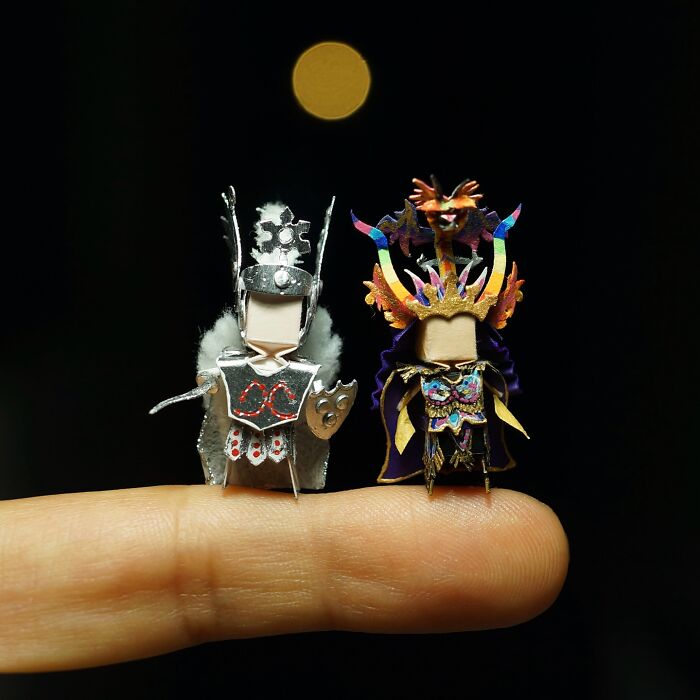 Artist Creates Miniature Paper Figures Filled With Immense Detail (51 Pics)