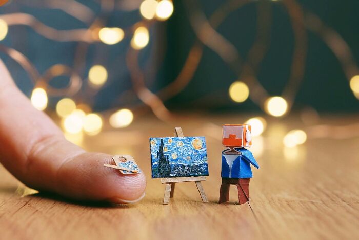 Artist Creates Miniature Paper Figures Filled With Immense Detail (51 Pics)