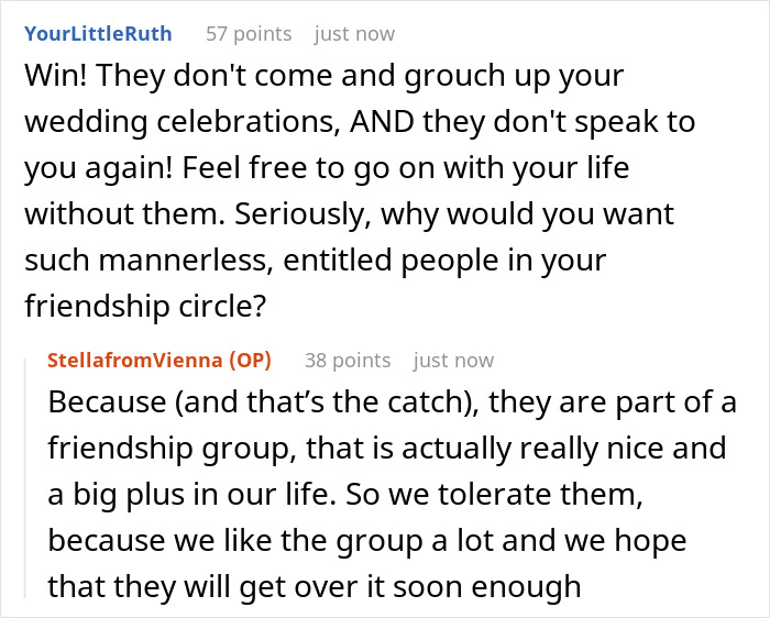 Couples Complains About Friend&rsquo;s Wedding Being A Hassle, Never Expected It Could Have Consequences