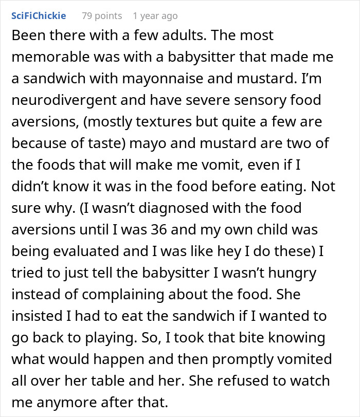 Mom’s Boyfriend Thinks Kid Is Faking A Food Issue, Immediately Regrets Testing It