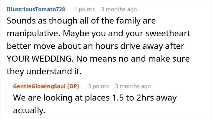 SIL Makes A Weird Demand For The Wedding: “Immediately Said No”