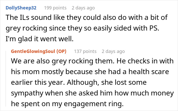 SIL Makes A Weird Demand For The Wedding: “Immediately Said No”
