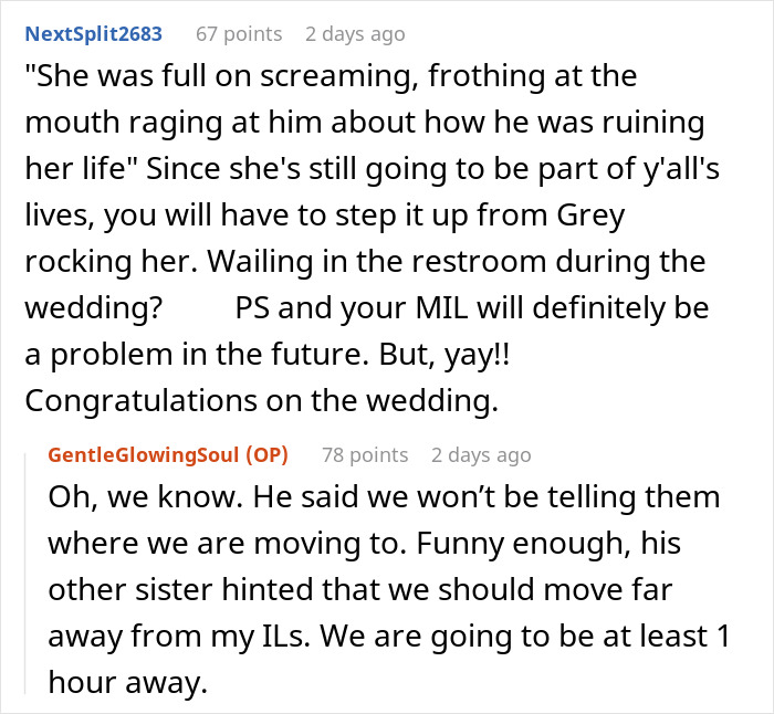 SIL Makes A Weird Demand For The Wedding: “Immediately Said No”