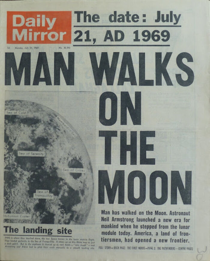 &ldquo;Men Walk On Moon&rdquo;: 57 Historical Newspaper Headlines And Photos That Ended Up On The Front Pages