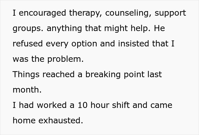Wife Tries To Be Understanding Of Her Disabled Husband But Finally Has Enough Of Him