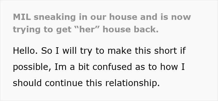 Man Gives In And Buys His Manipulative Mother-In-Law&rsquo;s House, Quickly Realizes Something Isn&rsquo;t Right