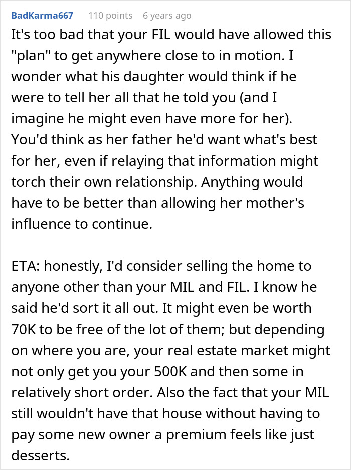Man Gives In And Buys His Manipulative Mother-In-Law&rsquo;s House, Quickly Realizes Something Isn&rsquo;t Right