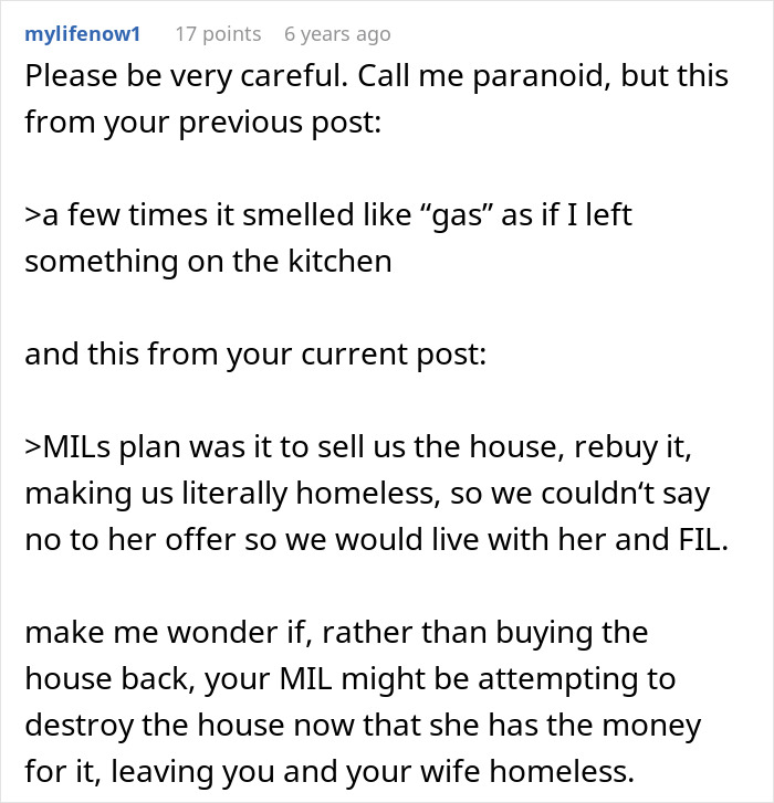 Man Gives In And Buys His Manipulative Mother-In-Law&rsquo;s House, Quickly Realizes Something Isn&rsquo;t Right