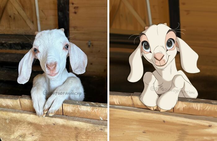 People Send Pics Of Their Pets To This Artist And She &ldquo;Disneyfies&rdquo; Them (28 New Pics)