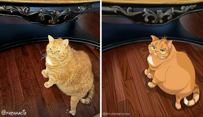 People Send Pics Of Their Pets To This Artist And She &ldquo;Disneyfies&rdquo; Them (28 New Pics)