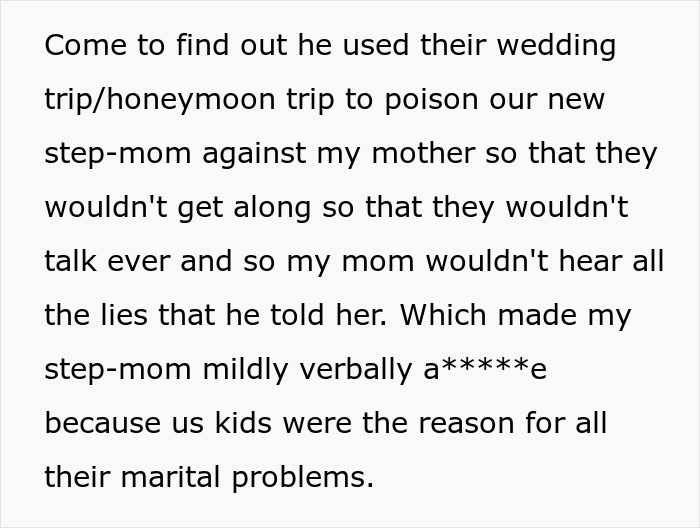 Bride Wants To Spite Dad For His Secret Wedding Years Back, Plans On Inviting Ex-Stepmom For Hers