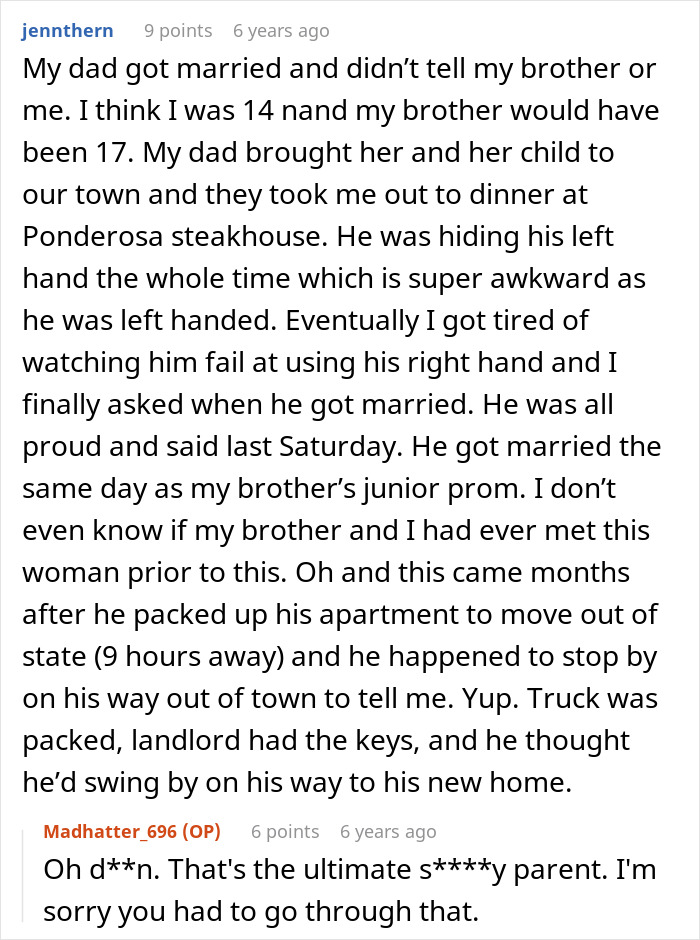 Bride Wants To Spite Dad For His Secret Wedding Years Back, Plans On Inviting Ex-Stepmom For Hers
