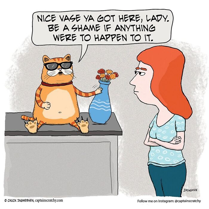 62 Comics By &ldquo;Captain Scratchy&rdquo; That Feature Animals In Funny Situations (New Pics)