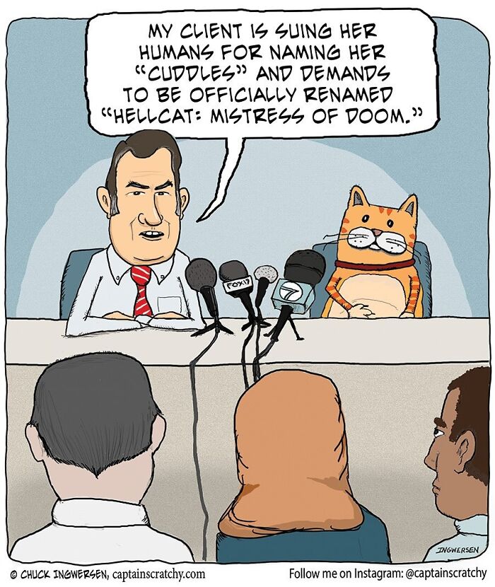 62 Comics By &ldquo;Captain Scratchy&rdquo; That Feature Animals In Funny Situations (New Pics)