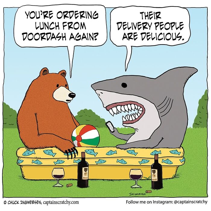62 Comics By &ldquo;Captain Scratchy&rdquo; That Feature Animals In Funny Situations (New Pics)