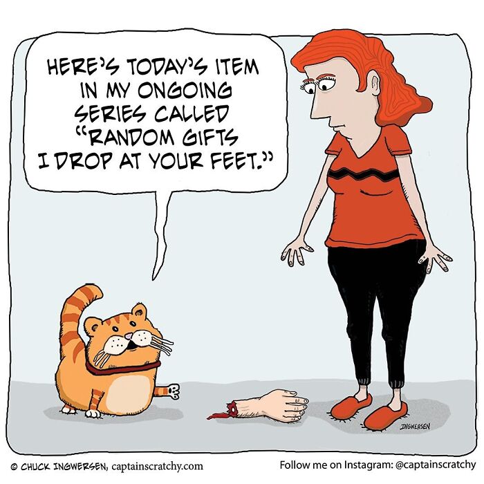 62 Comics By &ldquo;Captain Scratchy&rdquo; That Feature Animals In Funny Situations (New Pics)
