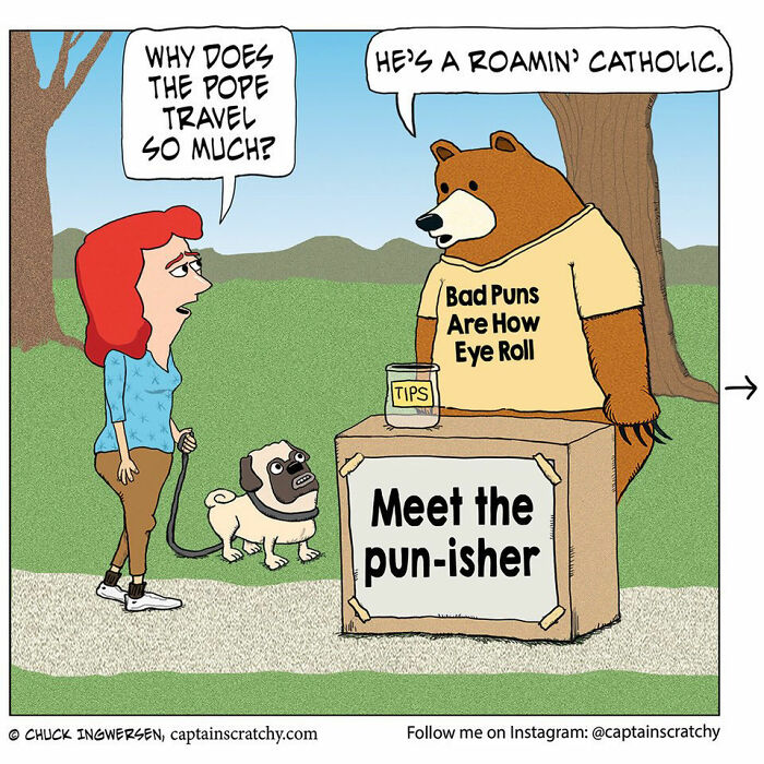 62 Comics By &ldquo;Captain Scratchy&rdquo; That Feature Animals In Funny Situations (New Pics)