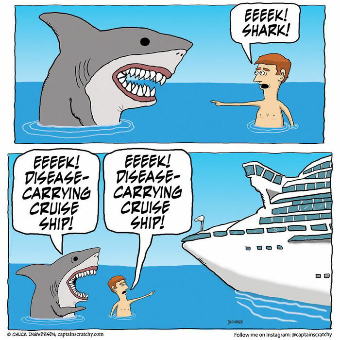 62 Comics By &ldquo;Captain Scratchy&rdquo; That Feature Animals In Funny Situations (New Pics)