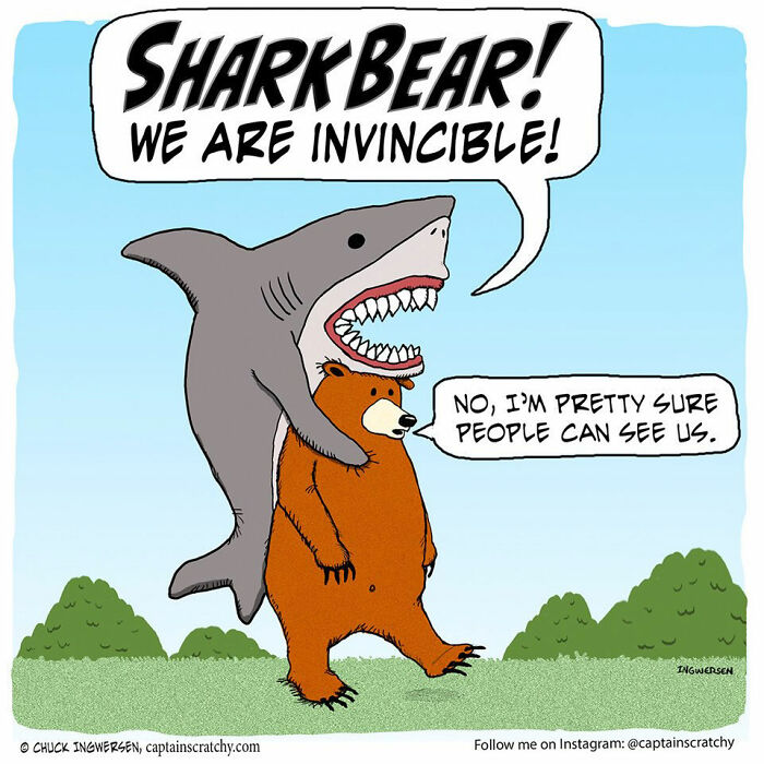 62 Comics By &ldquo;Captain Scratchy&rdquo; That Feature Animals In Funny Situations (New Pics)