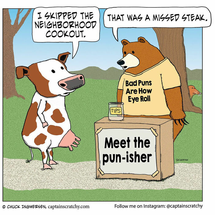 62 Comics By &ldquo;Captain Scratchy&rdquo; That Feature Animals In Funny Situations (New Pics)