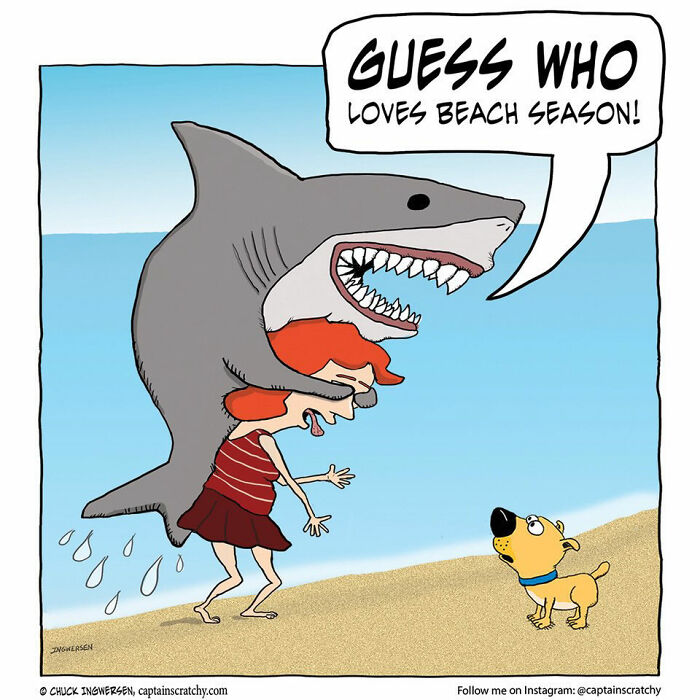 62 Comics By &ldquo;Captain Scratchy&rdquo; That Feature Animals In Funny Situations (New Pics)