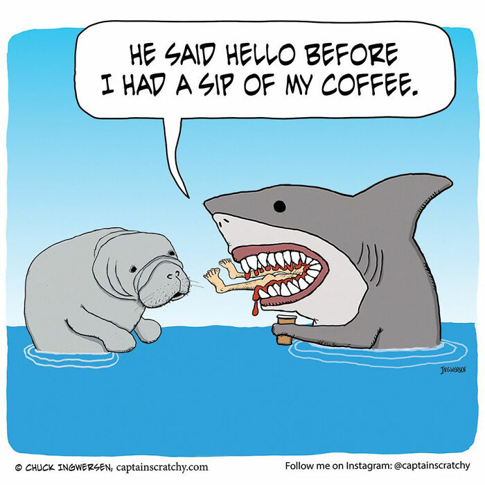 62 Comics By &ldquo;Captain Scratchy&rdquo; That Feature Animals In Funny Situations (New Pics)