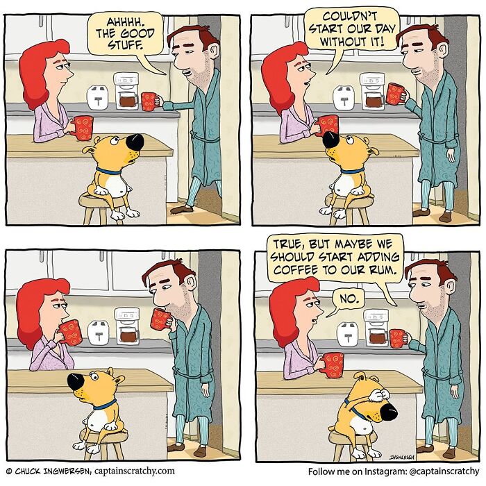 62 Comics By &ldquo;Captain Scratchy&rdquo; That Feature Animals In Funny Situations (New Pics)