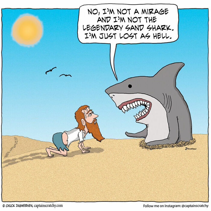 62 Comics By &ldquo;Captain Scratchy&rdquo; That Feature Animals In Funny Situations (New Pics)