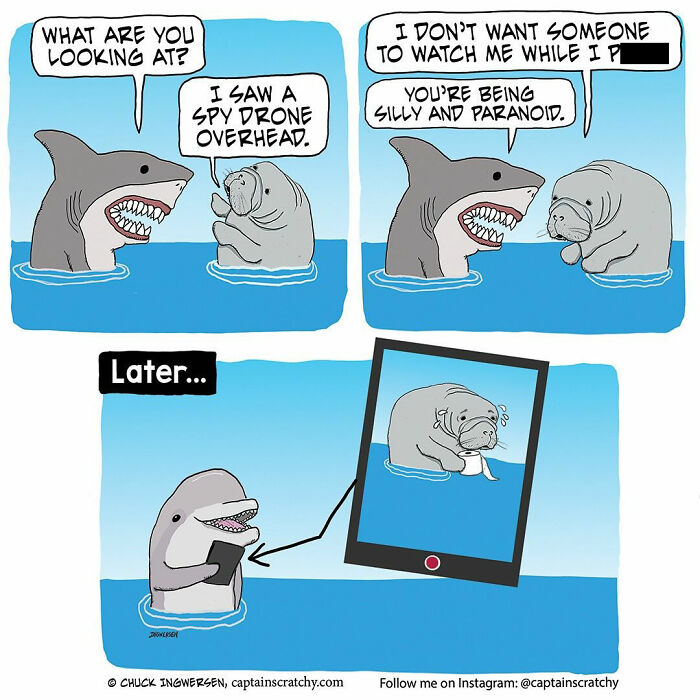 62 Comics By &ldquo;Captain Scratchy&rdquo; That Feature Animals In Funny Situations (New Pics)