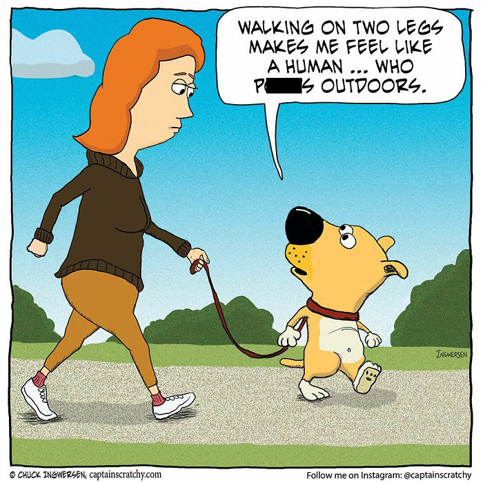62 Comics By &ldquo;Captain Scratchy&rdquo; That Feature Animals In Funny Situations (New Pics)
