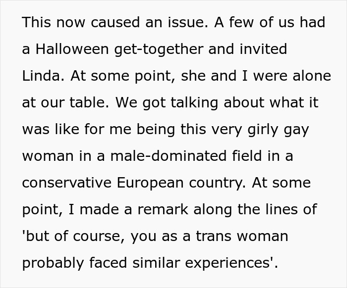 Trans Woman Mad At Coworker Who “Clocked” Her Identity, Which She Thought Was A Secret All Along