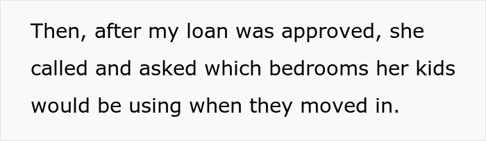 Woman Finally Buys Her Own Home, Sis And Her Fam Of 6 Just Assume It Will Be Their Abode As Well