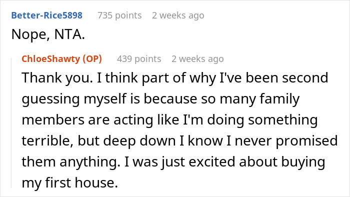 Woman Finally Buys Her Own Home, Sis And Her Fam Of 6 Just Assume It Will Be Their Abode As Well