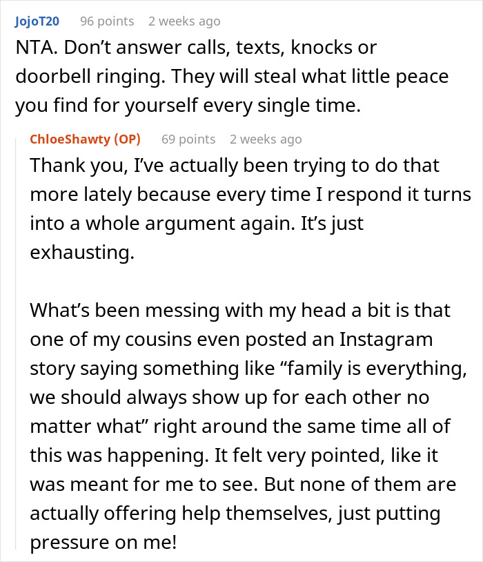Woman Finally Buys Her Own Home, Sis And Her Fam Of 6 Just Assume It Will Be Their Abode As Well