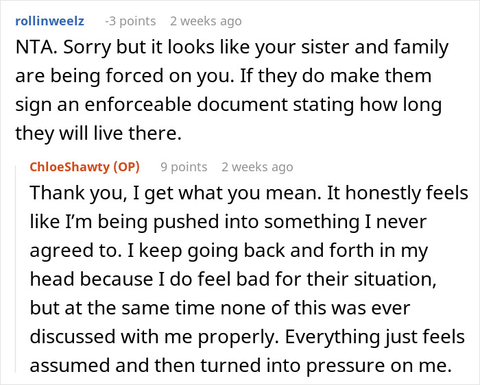 Woman Finally Buys Her Own Home, Sis And Her Fam Of 6 Just Assume It Will Be Their Abode As Well