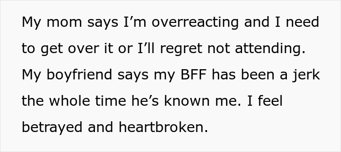 Bride’s Bestie Devastated As She’s Not Made A Bridesmaid, Realizes Friendship Has Run Its Course