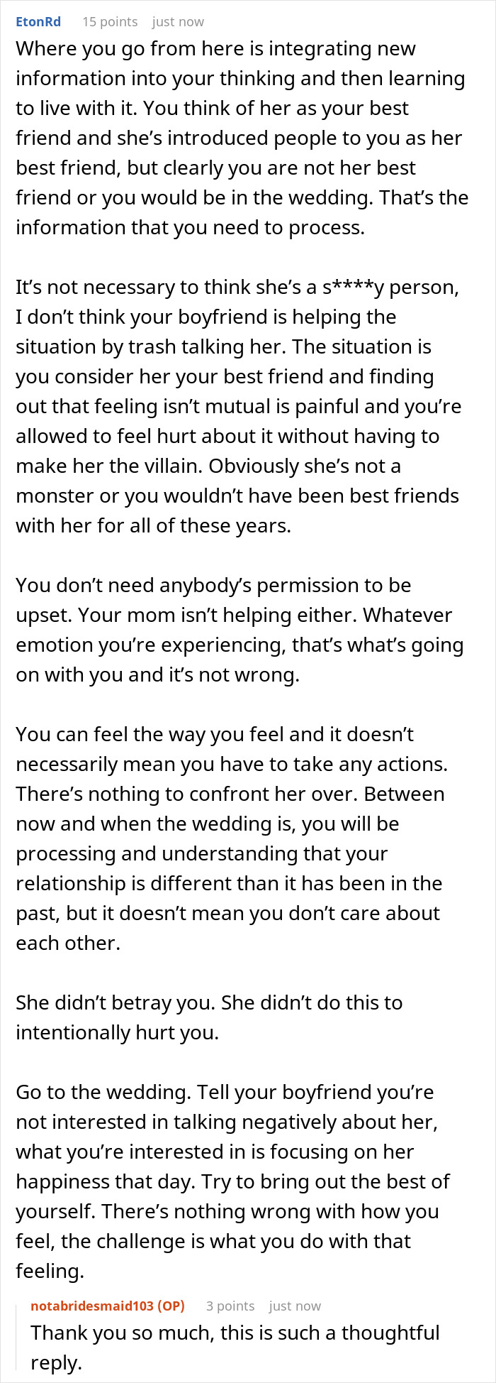 Bride’s Bestie Devastated As She’s Not Made A Bridesmaid, Realizes Friendship Has Run Its Course