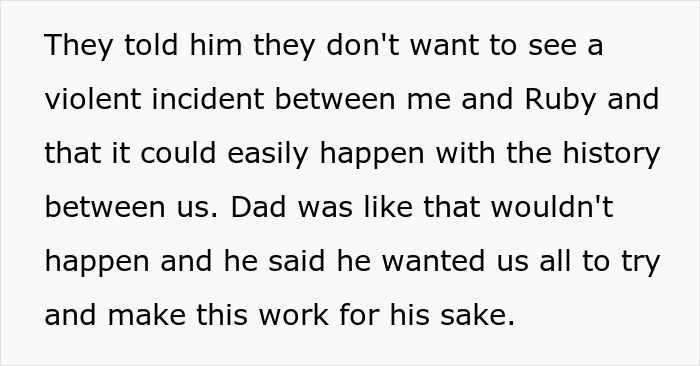 17YO Ditches Home After Dad Lets GF Move In With Her Creepy Daughter Who Harassed Teen Many Times
