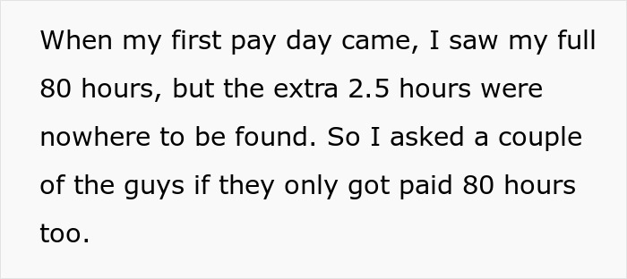 New Hire Doesn&rsquo;t Put Up With Management&rsquo;s Illegal Shenanigans, Makes The Whole Team Do The Same