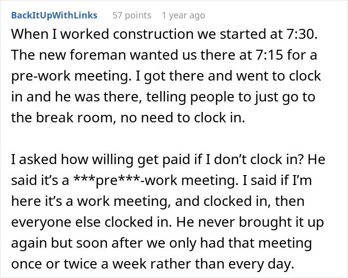 New Hire Doesn&rsquo;t Put Up With Management&rsquo;s Illegal Shenanigans, Makes The Whole Team Do The Same