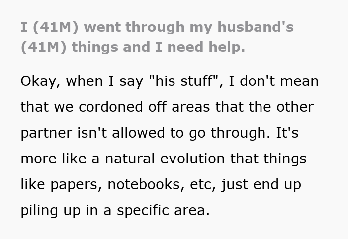 Guy Goes Through His Husband’s Things, Can’t Believe What He Finds: “Has Been Living A Double Life”