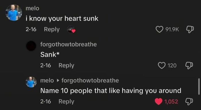 49 Of The Funniest And Most Unhinged Comments On TikTok