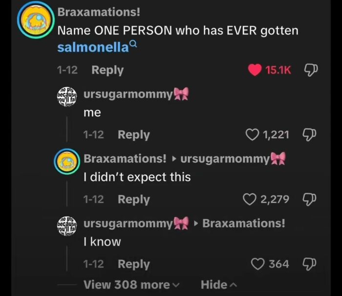 49 Of The Funniest And Most Unhinged Comments On TikTok