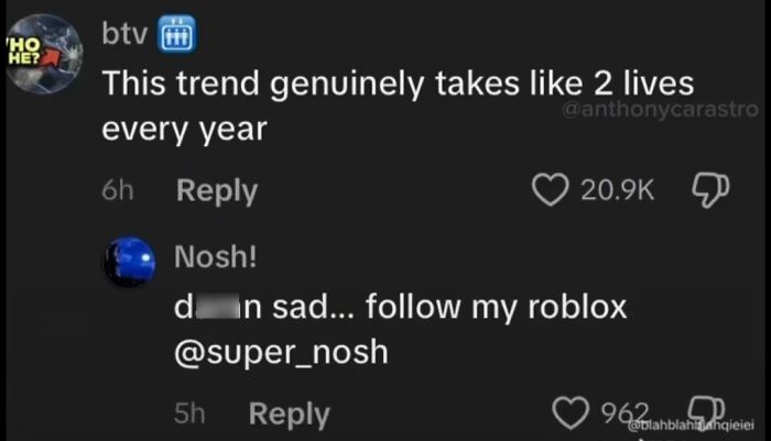 49 Of The Funniest And Most Unhinged Comments On TikTok