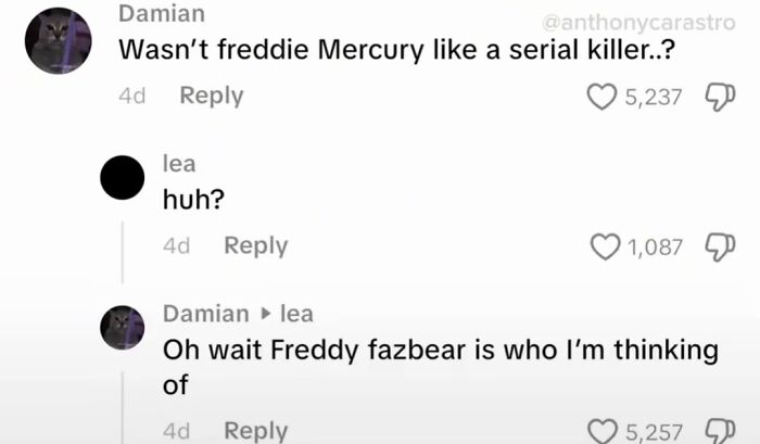 49 Of The Funniest And Most Unhinged Comments On TikTok