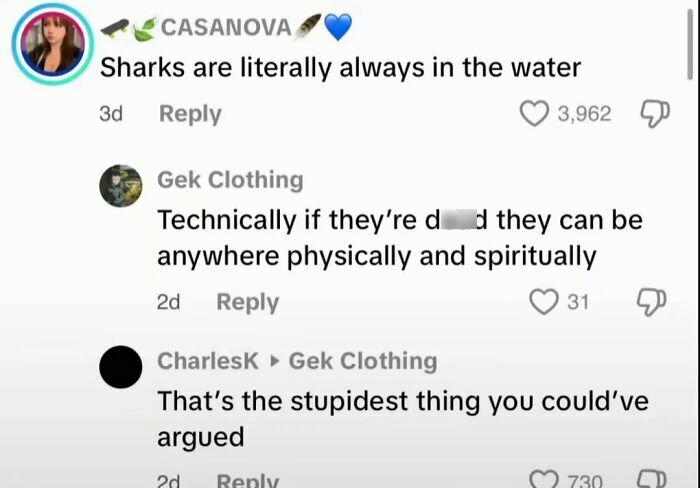49 Of The Funniest And Most Unhinged Comments On TikTok