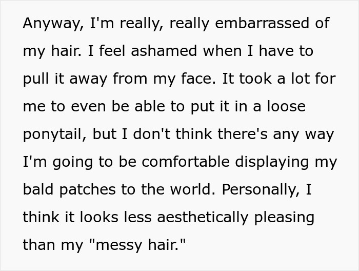 Woman Is Told Her Hair Looks “Messy,” Learns Her Job Might Be On The Line