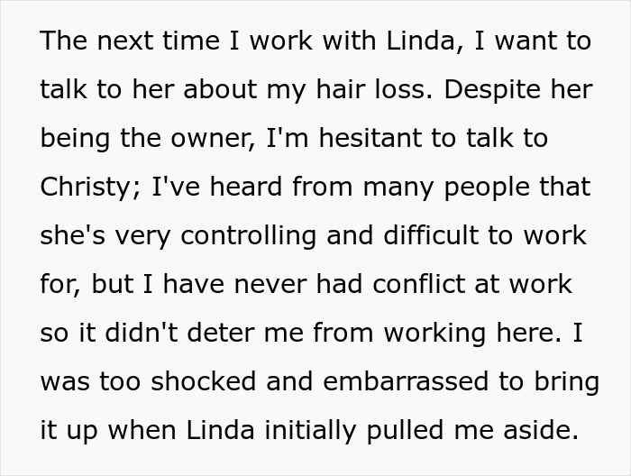Woman Is Told Her Hair Looks “Messy,” Learns Her Job Might Be On The Line