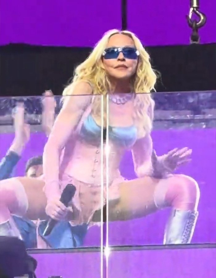 “Trying Not To Fall Down And Break A Hip”: Madonna’s Time Square Performance Sparks Hilarious Reactions